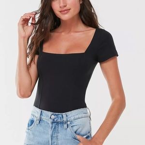 Out From Under Susan Square Neck Bodysuit